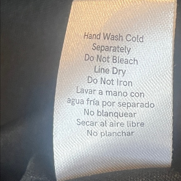 VENUS Black Sheer Blouse with Pink and Green Floral Embroidery - Picture 12 of 13